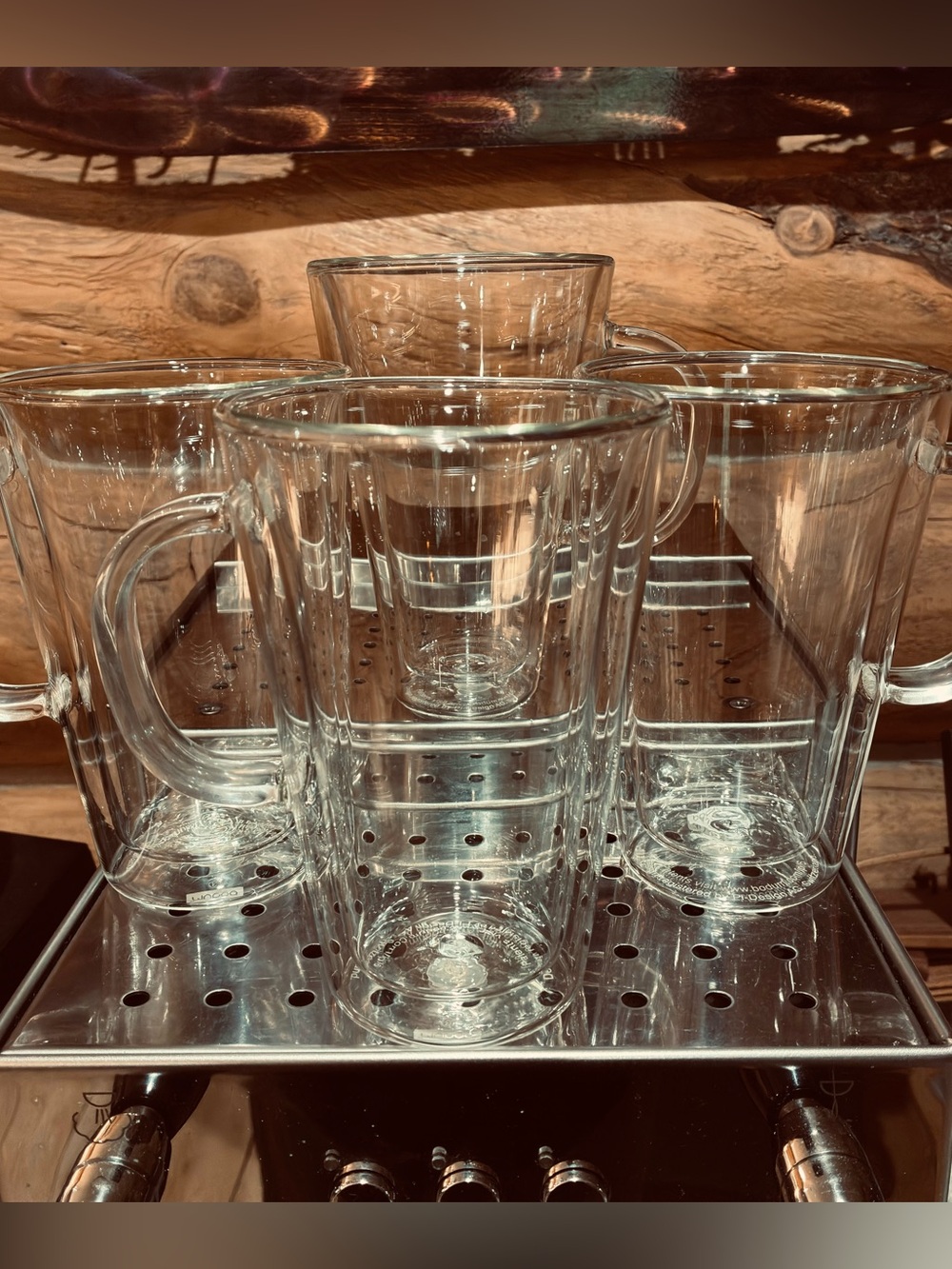 Bodum Double-Wall Glass Coffee Mug Set - Picture 2 of 5